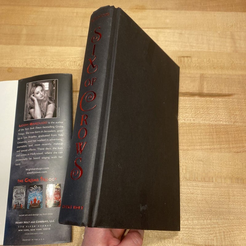 Six of Crows (first edition sprayed edges)
