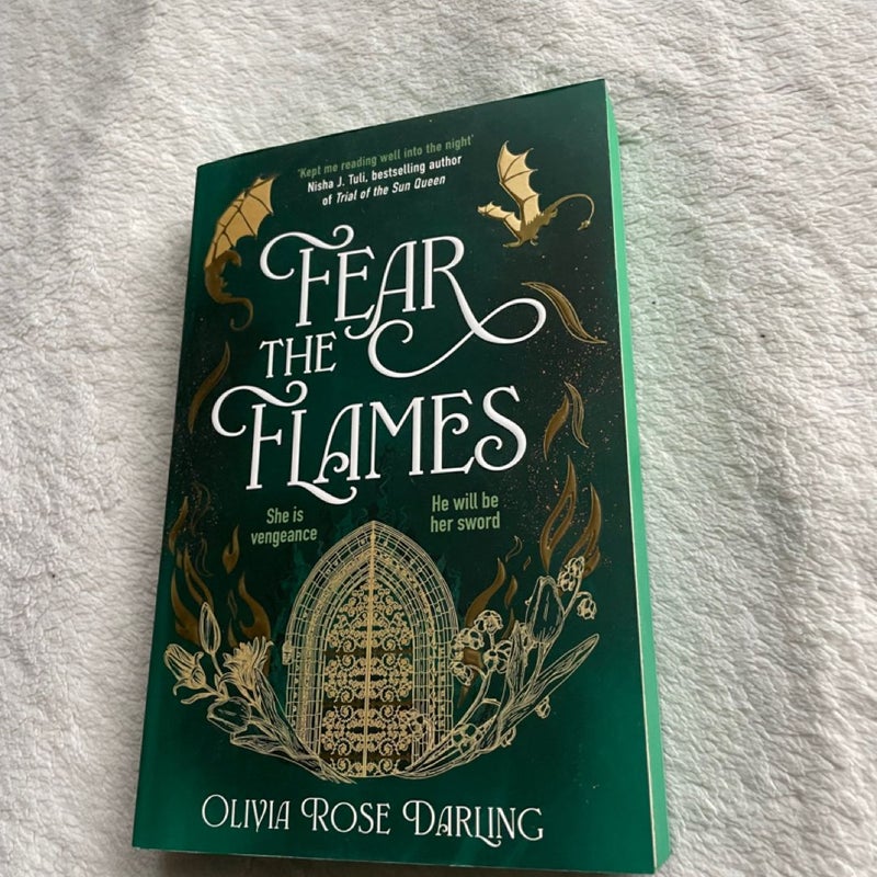 *sprayed edges Fear the Flames SPECIAL EDITION 