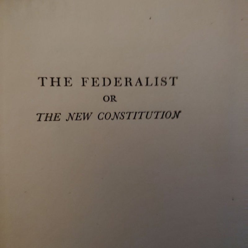 The Federalist 