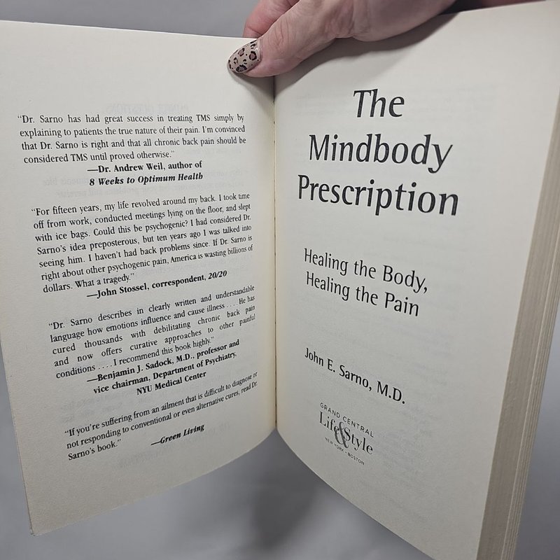 The Mindbody Prescription