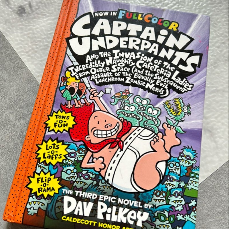 Captain Underpants and the Invasion of the Incredibly Naughty Cafeteria Ladies from Outer