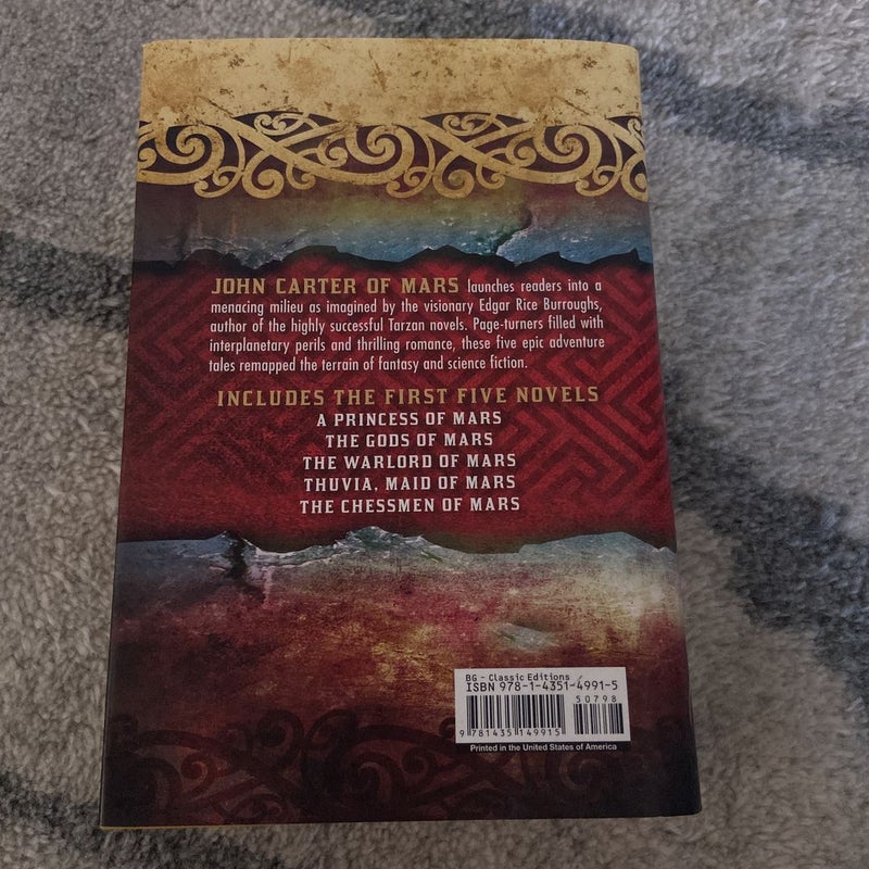 John Carter of Mars : The First Five Novels