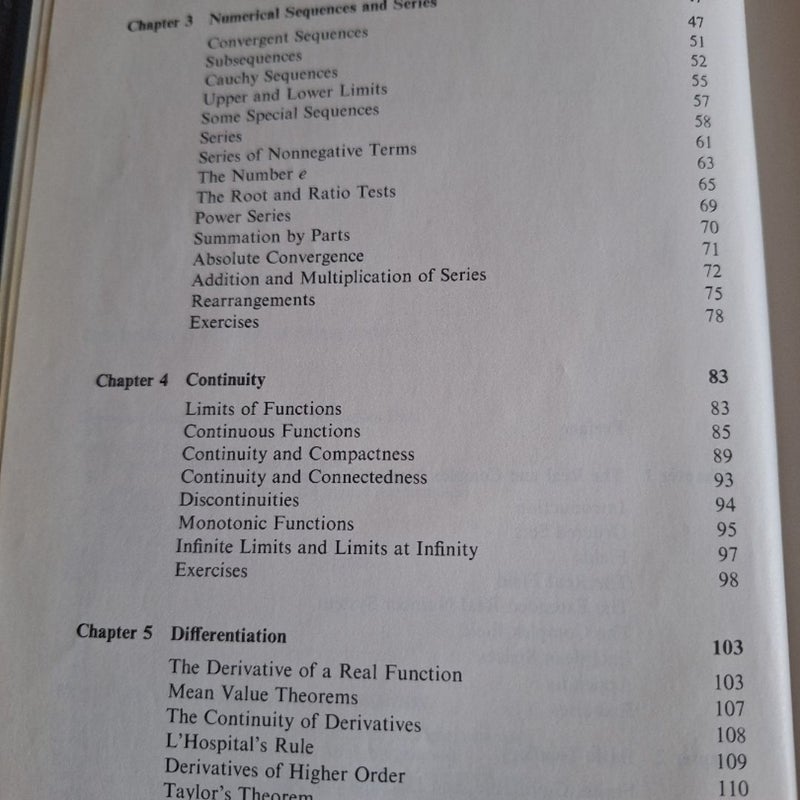 Principles of mathematical analysis 