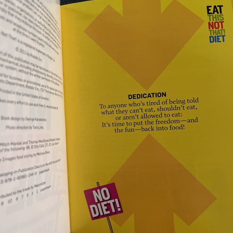 The Eat This, Not That! No-Diet Diet