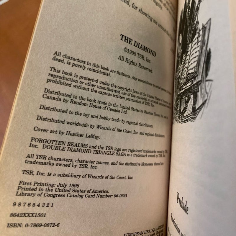 Complete Double Diamond Triangle Saga 1-9: The Abduction, The Paladins, The Mercanaries, Errand of Mercy, An Oppertunity for Profit, Conspiracy, Uneasy Alliances, Easy Betrayals, The Diamond, All First Edition First Printing
