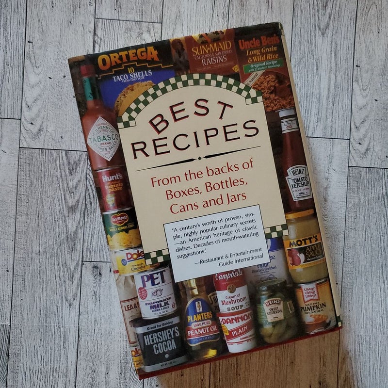 Best Recipes from the Backs of Boxes, Bottles, Cans and Jars