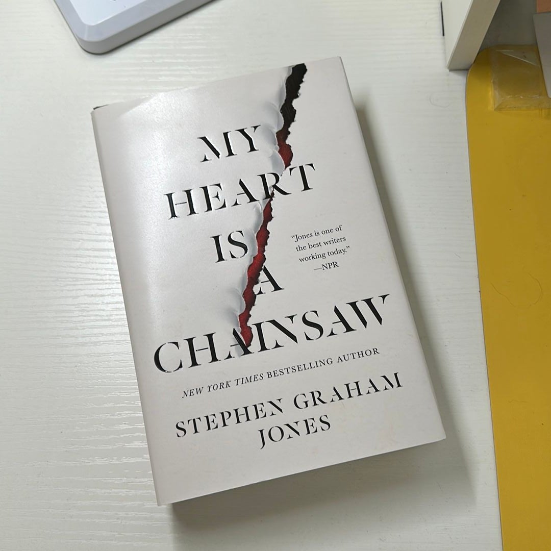 other books by the author of my heart is a chainsaw