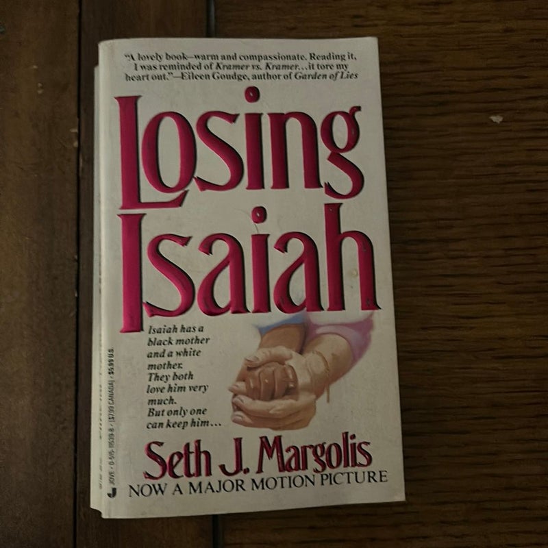 Losing Isaiah Seth J Margolis 