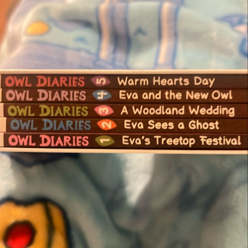 Owl Diaries book set 1-5