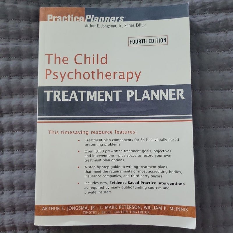The Child Psychotherapy Treatment Planner