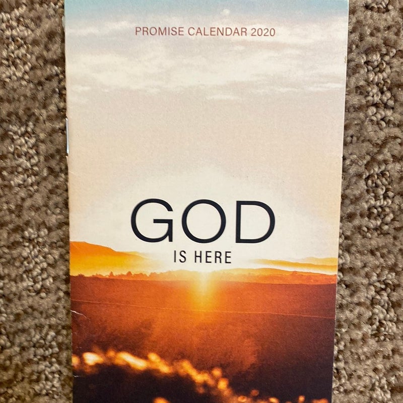 God is Here Promise Calendar 