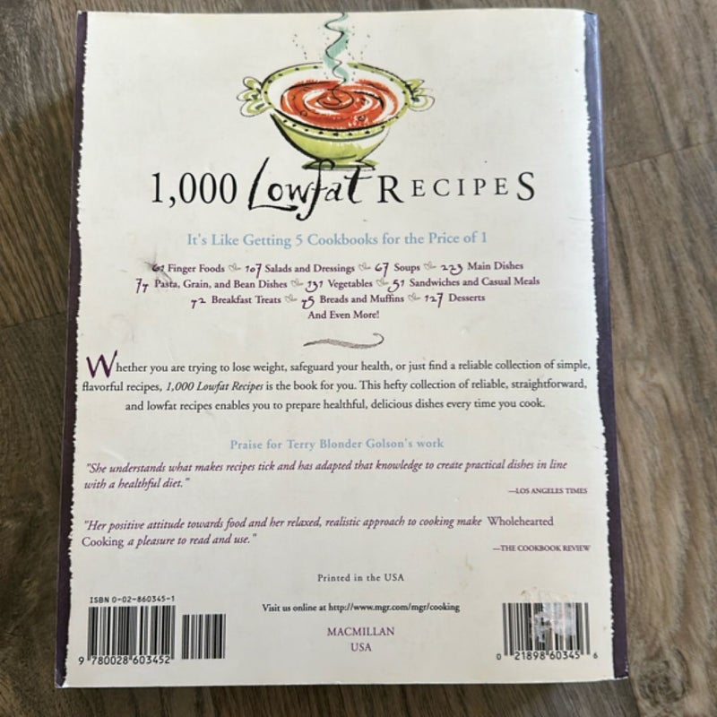 1000 Lowfat Recipes 