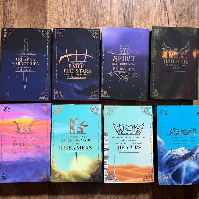 Acrylipics Throne of Glass set