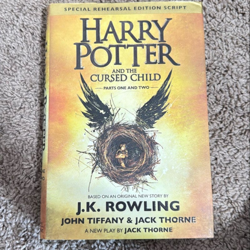 Harry Potter and the Cursed Child Parts One and Two (Special Rehearsal Edition Script)