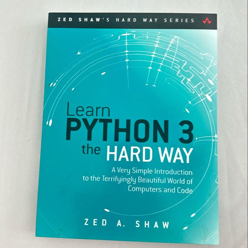 Learn Python 3 the Hard Way