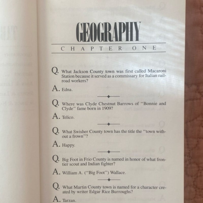 Texas Trivia