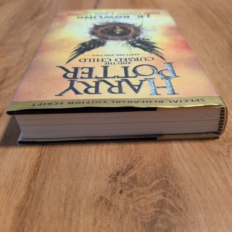 Harry Potter and the Cursed Child Parts One and Two (Special Rehearsal Edition Script)