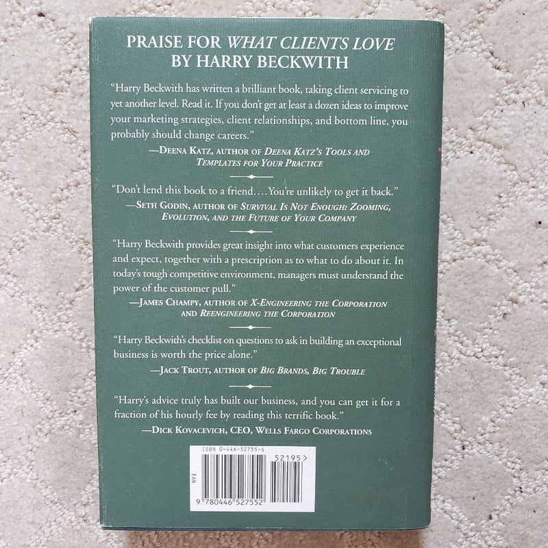 What Clients Love (1st Printing, 2003)