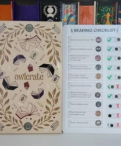 Owlcrate TBR Reading Checklist