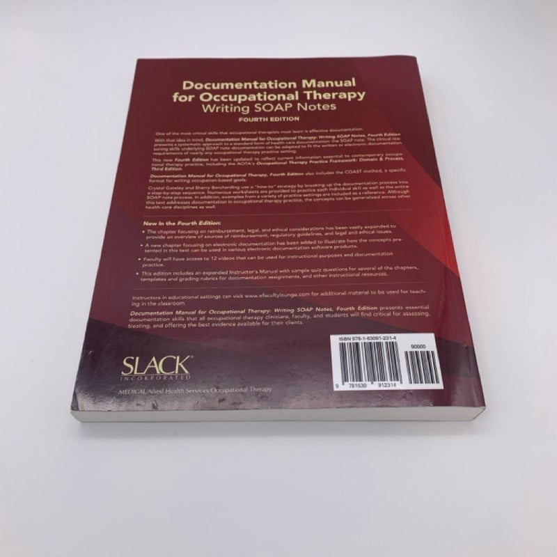 Documentation Manual for Occupational Therapy