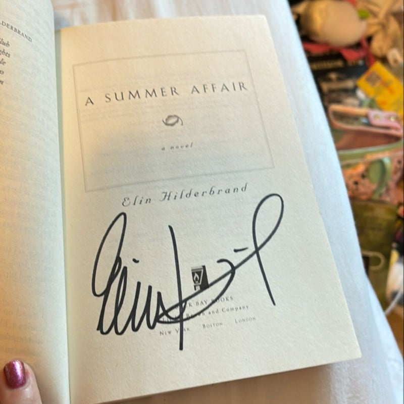 A Summer Affair SIGNED COPY