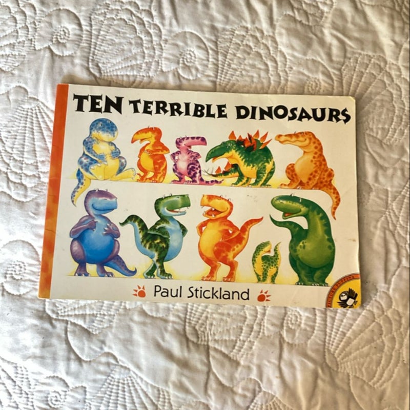 Ten Terrible Dinosaurs 
