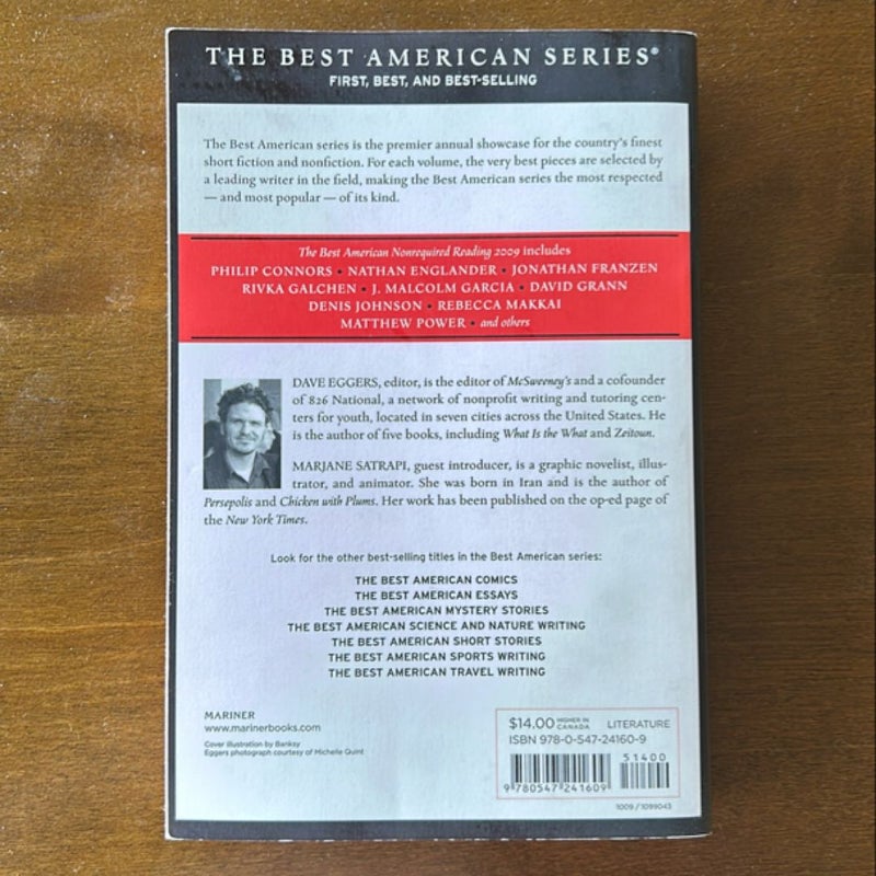 The Best American Nonrequired Reading 2009