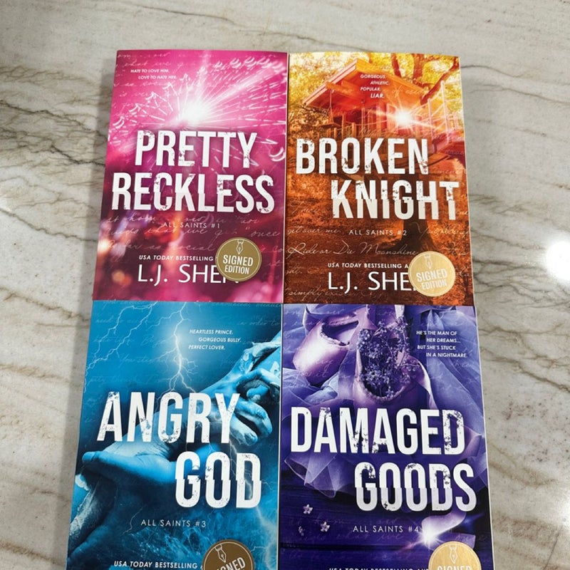 Full Sinners of Saints Series Signed