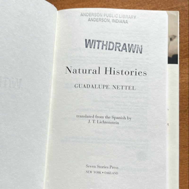 Natural Histories