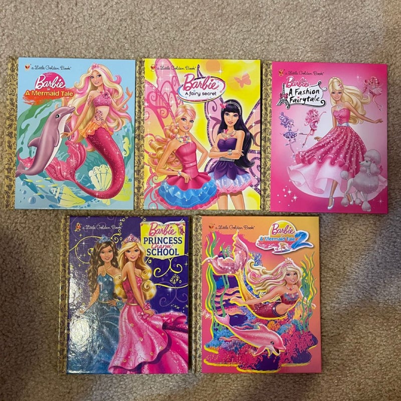 Barbie Golden Books Collection - 5 books