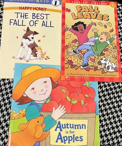 Fall bundle out of print: Happy Honey The Best Fall of All, Fall Leaves, Autumn is for Apples