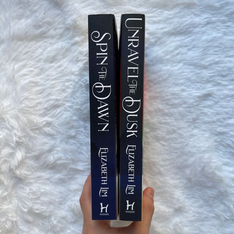 The Blood of Stars Duology - Spin the Dawn and Unravel the Dusk UK Paperback Set