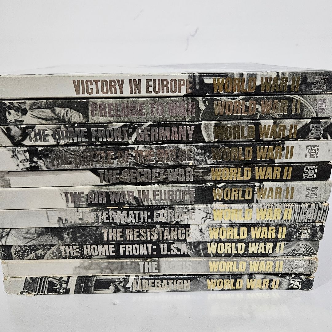 Lot of Time Life Books World War II Books