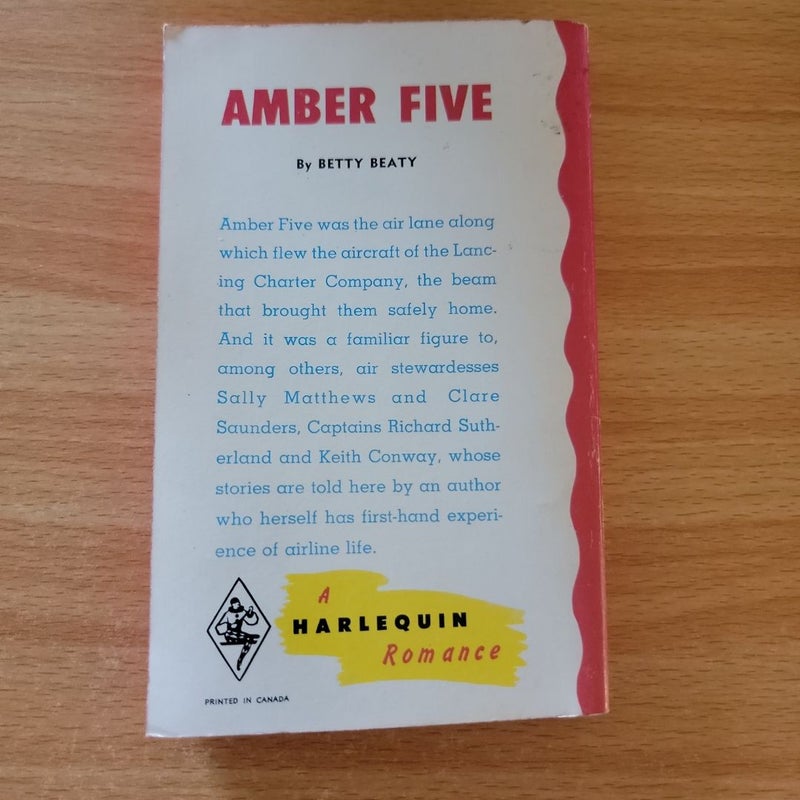 Amber Five (1958 Harlequin)