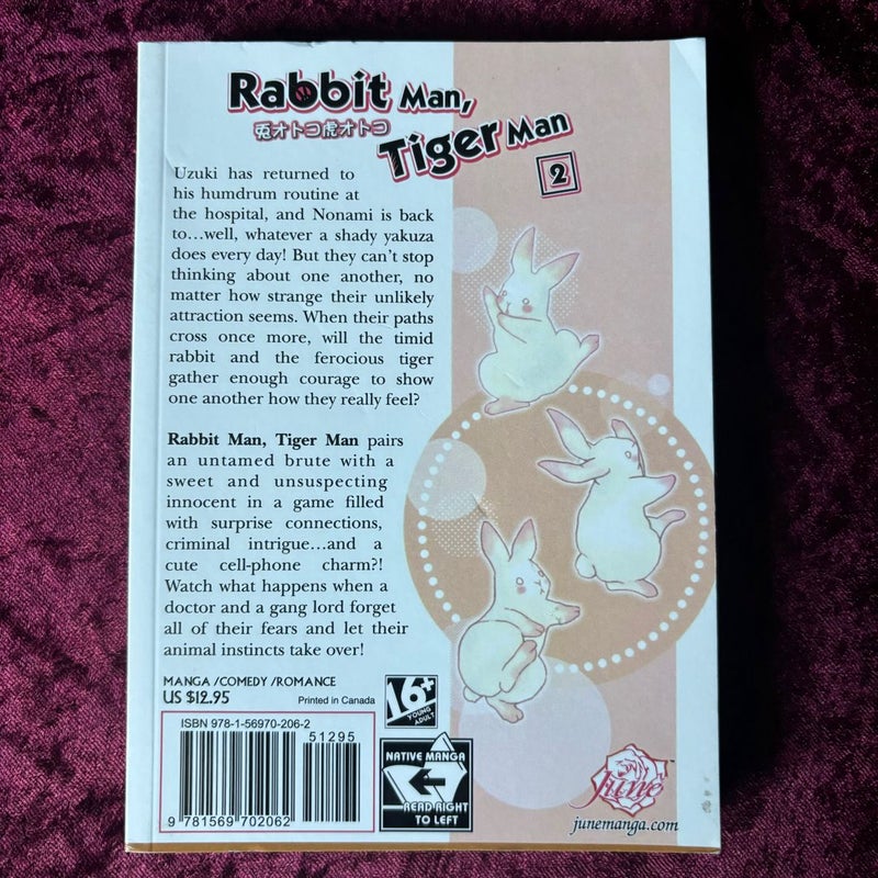 Rabbit Man, Tiger Man Volume 2 (Yaoi)