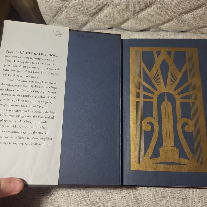 Percy Jackson and The Olympians First Edition Book 4 & 5