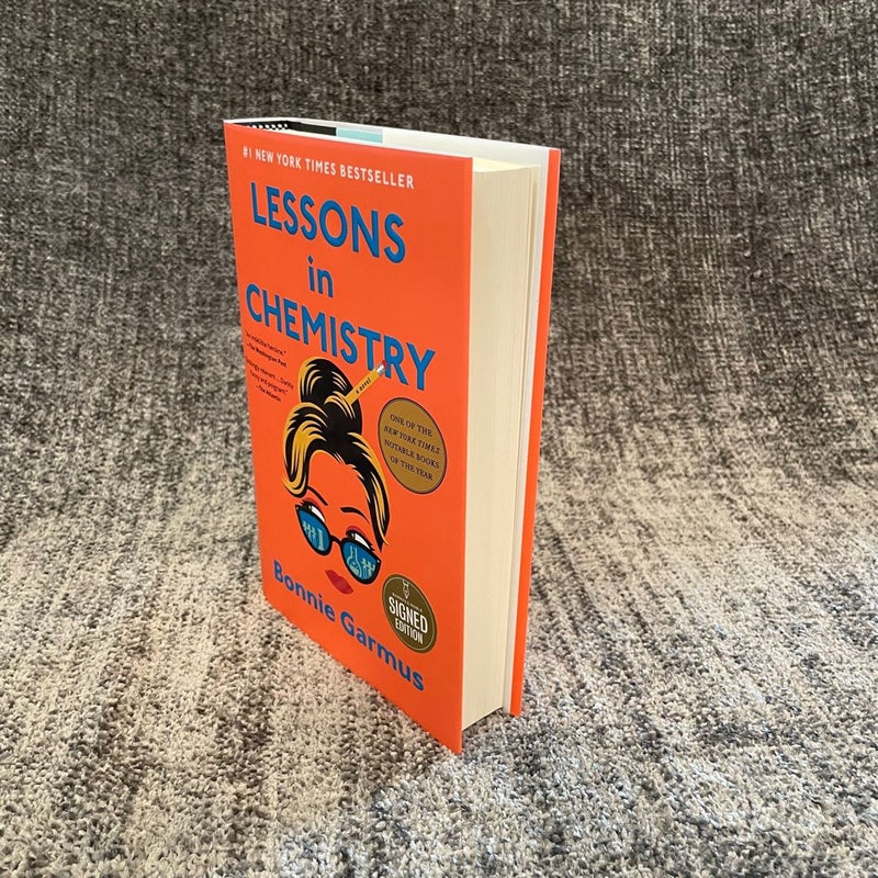 Lessons in Chemistry first edition HAND SIGNED