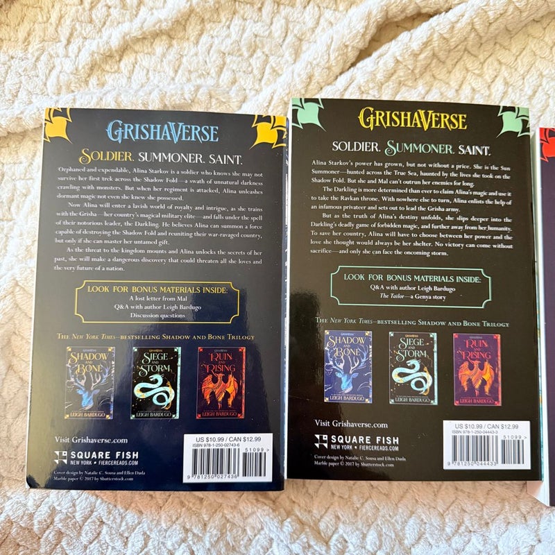 The Shadow and Bone Trilogy Boxed Set