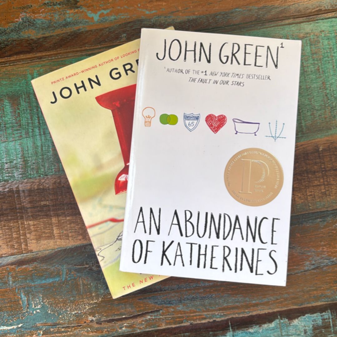 2 BOOKS: An Abundance of Katherines; Paper Towns