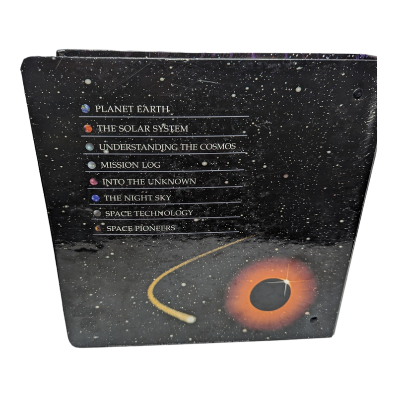 Secrets of the Universe Binder Book With Categories 3 & 4 Cards Space Technology