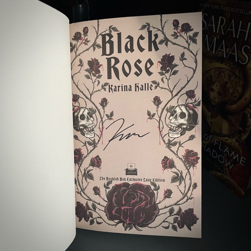 Black Rose (SIGNED)