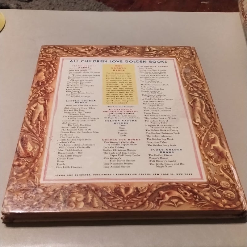 1946 The Golden Bible, The Old Testament A Giant Golden Book 