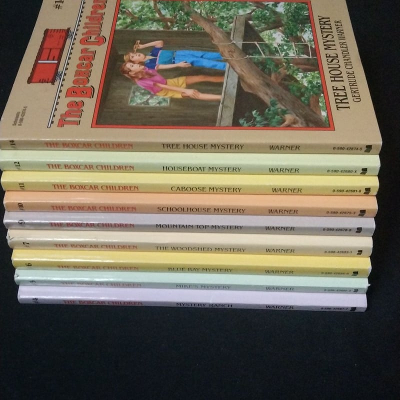 The Boxcar Children 9 Book Bundle by Gertrude Chandler Warner ...