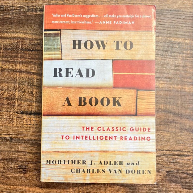 How to Read a Book