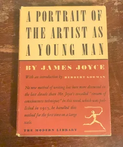 A PORTRAIT OF THE ARTIST AS A YOUNG MAN- 1928 Modern Library HC! 