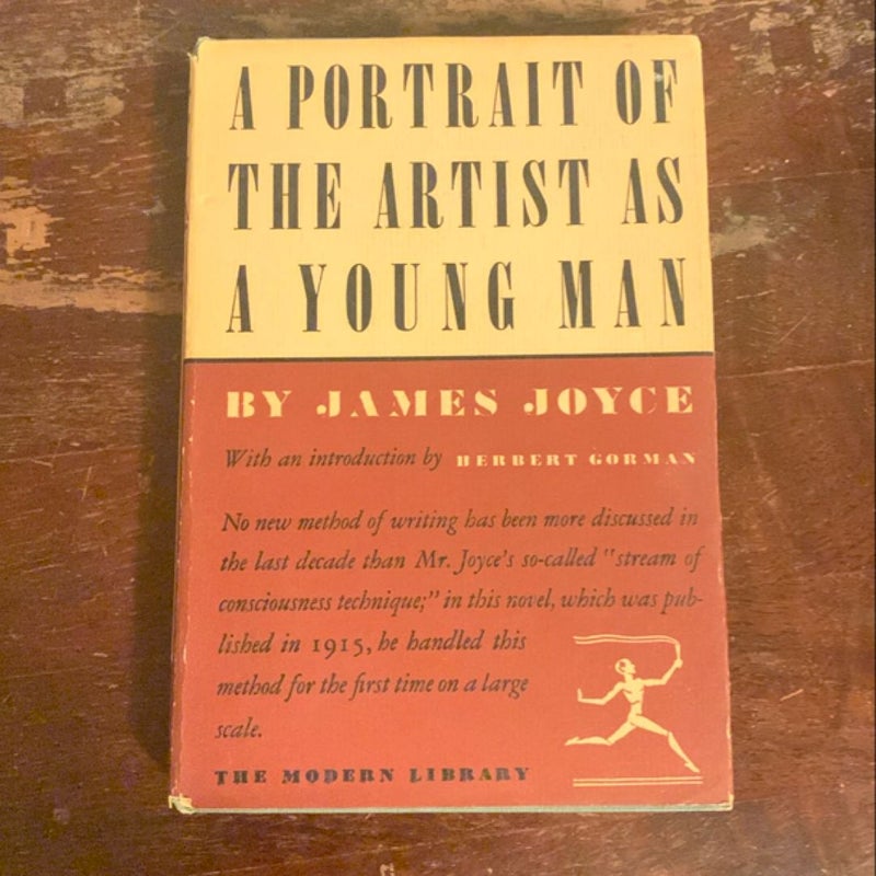 A PORTRAIT OF THE ARTIST AS A YOUNG MAN- 1928 Modern Library HC! 