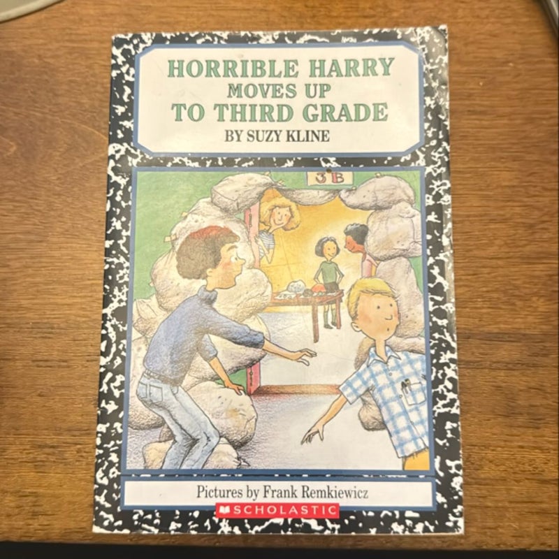 Horrible Harry Moves up to Third Grade