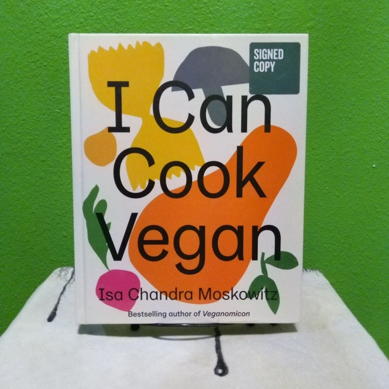 Signed - I Can Cook Vegan (First Edition)