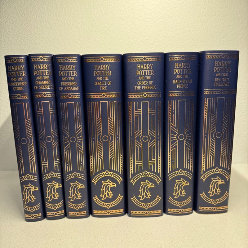 Complete Harry Potter Hardcover Series-Ravenclaw