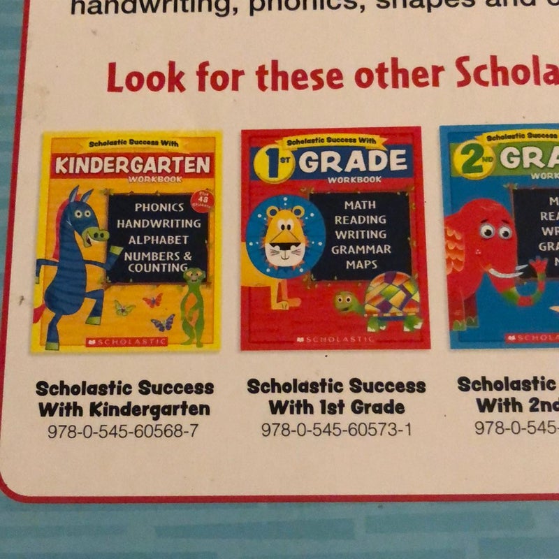 Scholastic Success with Pre-K Workbook / 300pages